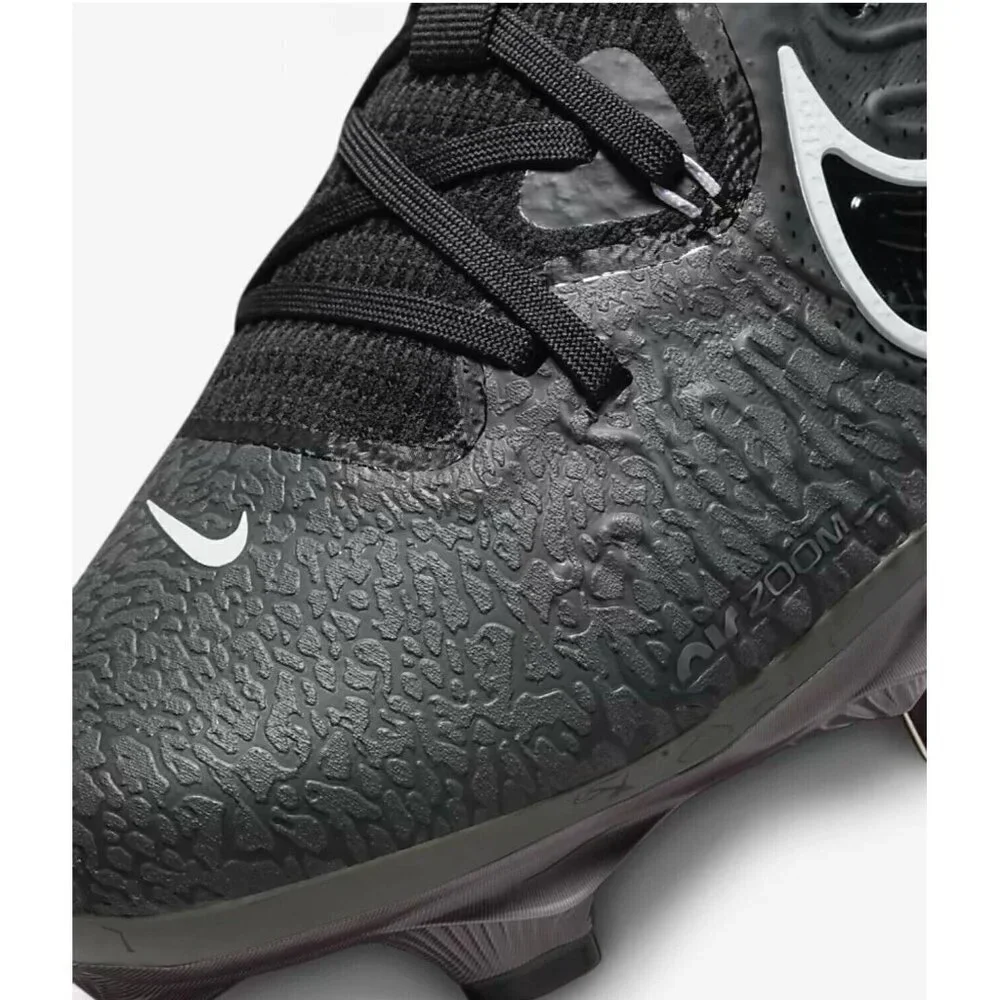 Nike Alpha Huarache NXT Metal Baseball Cleats Black Gray DJ6517-010 Men Size 7